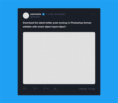 twitter mockup generator.